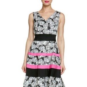 Anne Klein Sleeveless Fit & Flare Midi Dress